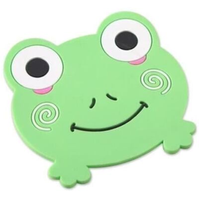 Cellfast Set De Table Set De Tablefrog--tapis En Silicone En Forme De Dessin Animé Résistant À La Chaleur Sous Verres Porte Pot Antidérapant - Publicité Cellfast Set De Table Set De Tablefrog--tapis En Silicone En Forme De Dessin Animé Résistant À La Chaleur Sous Verres Porte Pot Antidérapant - Publicité