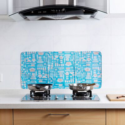 MCKENSA Pare-éclaboussures De Cuisine Pliable À 3 Faces, Résistant À L'Huile, En Feuille D'Aluminium, Protection Pour Cuisinière À Gaz - Publicité MCKENSA Pare-éclaboussures De Cuisine Pliable À 3 Faces, Résistant À L'Huile, En Feuille D'Aluminium, Protection Pour Cuisinière À Gaz - Publicité