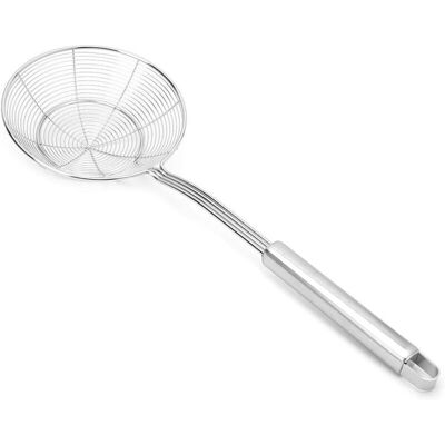 OEM Écumoire Araignée En Acier Inoxydable, Lot De 1, Passoire Et Égouttoir Professionnel En Fil D'Acier Pour Eau Ou Huile - Écumoire De Cuisine En Métal - Poignée Résistante À La Chaleur - 39 Cm - Publicité OEM Écumoire Araignée En Acier Inoxydable, Lot De 1, Passoire Et Égouttoir Professionnel En Fil D'Acier Pour Eau Ou Huile - Écumoire De Cuisine En Métal - Poignée Résistante À La Chaleur - 39 Cm - Publicité