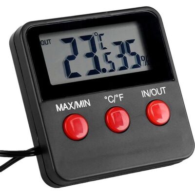 Cellfast Duokon Thermomètre Pour Incubateur D'Oeufs Thermomètre Lcd Numérique Hygromètre Temp Humidity Monitor Meter Pour Egg Incubator - Publicité Cellfast Duokon Thermomètre Pour Incubateur D'Oeufs Thermomètre Lcd Numérique Hygromètre Temp Humidity Monitor Meter Pour Egg Incubator - Publicité