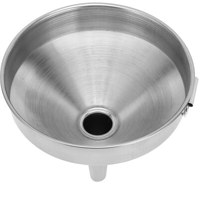 MCKENSA Entonnoir De Cuisine Épais En Acier Inoxydable Pour Le Transfert D'Ingrédients Liquides Ou Secs, 13 Cm - Publicité MCKENSA Entonnoir De Cuisine Épais En Acier Inoxydable Pour Le Transfert D'Ingrédients Liquides Ou Secs, 13 Cm - Publicité