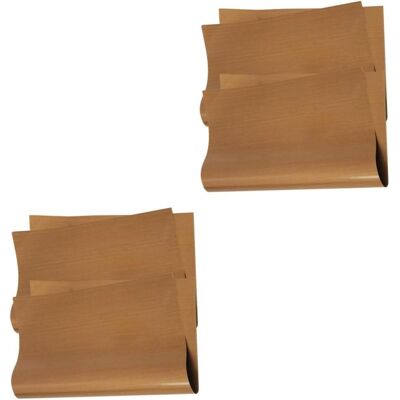 GRASSLIN 2 Ensembles Tapis De Cuisson Réutilisables Doublure De Moule À Gâteau Antiadhésive Et Résistante Chaleur Pour Pâtisserie Four Et Dessert 2 Feuilles2'itempackagequantity'- - Publicité GRASSLIN 2 Ensembles Tapis De Cuisson Réutilisables Doublure De Moule À Gâteau Antiadhésive Et Résistante Chaleur Pour Pâtisserie Four Et Dessert 2 Feuilles2'itempackagequantity'- - Publicité