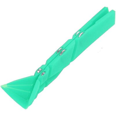 FLAMMKRAFT Cuillère Doseuse Plate 3 En 1 En Silicone Magnétique Pliable, Ustensile De Cuisine Vert - Publicité FLAMMKRAFT Cuillère Doseuse Plate 3 En 1 En Silicone Magnétique Pliable, Ustensile De Cuisine Vert - Publicité