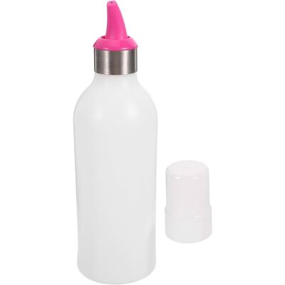 SLOWMOOSE Flacon Souple Pour Moutarde Et Sauce Soja, Distributeur De Condiments Magenta Avec Bouchon, Pour Huile, Ketchup, Vinaigrette Et Sauces - Publicité SLOWMOOSE Flacon Souple Pour Moutarde Et Sauce Soja, Distributeur De Condiments Magenta Avec Bouchon, Pour Huile, Ketchup, Vinaigrette Et Sauces - Publicité