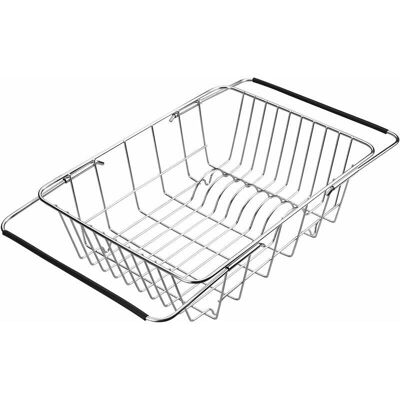 Melissa Support De Plaque Égouttoir À Vaisselle En Acier Inoxydable, Panier De Support De Séchage Extensible Pour Fruits, Légumes, Pots, Assiettes Et Ustensiles De Cuisine (style A: Arch Net) - Publicité Melissa Support De Plaque Égouttoir À Vaisselle En Acier Inoxydable, Panier De Support De Séchage Extensible Pour Fruits, Légumes, Pots, Assiettes Et Ustensiles De Cuisine (style A: Arch Net) - Publicité