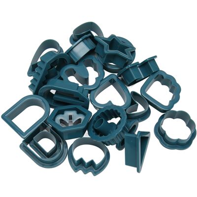 MRTRS Moule À Boucles D'Oreilles En Pâte Polymère (24 Pièces) - Bord Épais, Qualité Alimentaire - Idéal Pour Gâteaux, Bougies Et Autres Créations Bleues. Publicité MRTRS Moule À Boucles D'Oreilles En Pâte Polymère (24 Pièces) - Bord Épais, Qualité Alimentaire - Idéal Pour Gâteaux, Bougies Et Autres Créations Bleues. Publicité