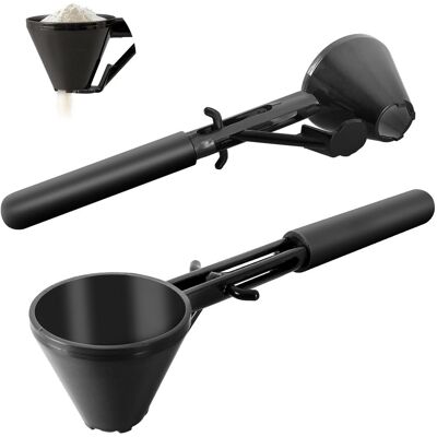 OEM Ensemble De 2 Entonnoirs À Café En Poudre, Aide À La Distribution Sans Déversement Pour Machines À Expresso Et Portafiltres, Facile À Utiliser Et À Nettoyer - Publicité OEM Ensemble De 2 Entonnoirs À Café En Poudre, Aide À La Distribution Sans Déversement Pour Machines À Expresso Et Portafiltres, Facile À Utiliser Et À Nettoyer - Publicité