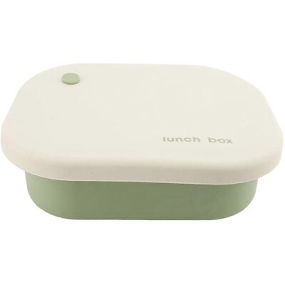 FLAMMKRAFT Boîte À Lunch En Silicone, Compatible Micro-ondes, 4 Compartiments, De Qualité Alimentaire, Avec Couvercle Hermétique. Publicité FLAMMKRAFT Boîte À Lunch En Silicone, Compatible Micro-ondes, 4 Compartiments, De Qualité Alimentaire, Avec Couvercle Hermétique. Publicité