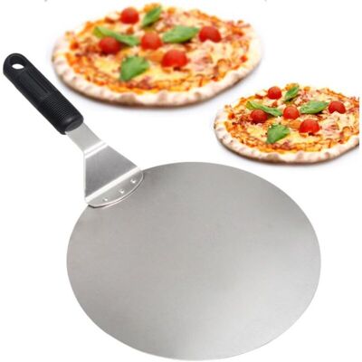 Melissa Pelle À Pizza Ronde En Inox Avec Manche En Anti-dérapant Idéal Pour Les Gâteaux, Pizzas, Tartes - Publicité Melissa Pelle À Pizza Ronde En Inox Avec Manche En Anti-dérapant Idéal Pour Les Gâteaux, Pizzas, Tartes - Publicité