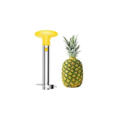 OEM Éplucheur D'Ananas En Acier Inoxydable, Éplucheur De Cœur Et Trancheur D'Ananas, Un Outil De Cuisine Pratique Avec Des Lames Tranchantes Qui Peuvent Couper Les Rondelles De Fruits (jaune, Emballé Dans - Publicité OEM Éplucheur D'Ananas En Acier Inoxydable, Éplucheur De Cœur Et Trancheur D'Ananas, Un Outil De Cuisine Pratique Avec Des Lames Tranchantes Qui Peuvent Couper Les Rondelles De Fruits (jaune, Emballé Dans - Publicité