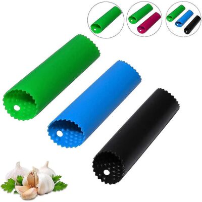 YUDO Lot De 3 Éplucheurs D'Ail En Silicone, Rouleaux Et Rouleaux Pour Peler L'Ail, Outils De Cuisine - Publicité YUDO Lot De 3 Éplucheurs D'Ail En Silicone, Rouleaux Et Rouleaux Pour Peler L'Ail, Outils De Cuisine - Publicité