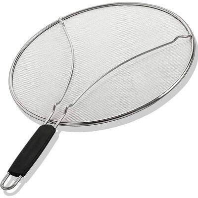 STAKMANN Pare-éclaboussures Pour Poêle À Frire - Pare-éclaboussures En Acier Inoxydable De 33 Cm - Empêche Les Projections D'Huile Pendant La Cuisson. Publicité STAKMANN Pare-éclaboussures Pour Poêle À Frire - Pare-éclaboussures En Acier Inoxydable De 33 Cm - Empêche Les Projections D'Huile Pendant La Cuisson. Publicité