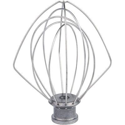 ALVIOR Fouet En Acier Inoxydable - Pour Robot Pâtissier - Compatible K45 Ksm90 Ksm150 Ksm160 - 1 Pièce - Publicité ALVIOR Fouet En Acier Inoxydable - Pour Robot Pâtissier - Compatible K45 Ksm90 Ksm150 Ksm160 - 1 Pièce - Publicité