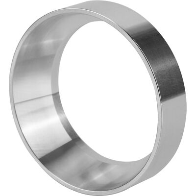MCKENSA Entonnoir Doseur En Aluminium Avec Anneau De Dosage Magnétique Pour Machine À Café, Argent, 51 Mm - Publicité MCKENSA Entonnoir Doseur En Aluminium Avec Anneau De Dosage Magnétique Pour Machine À Café, Argent, 51 Mm - Publicité