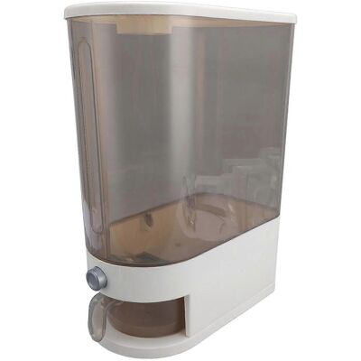 FLAMMKRAFT Distributeur De Riz Avec Gobelet, 10 Kg, Récipient De Stockage De Céréales Et D'Aliments Secs En Pp Hermétique, Pour Garde-manger Et Cuisine. Publicité FLAMMKRAFT Distributeur De Riz Avec Gobelet, 10 Kg, Récipient De Stockage De Céréales Et D'Aliments Secs En Pp Hermétique, Pour Garde-manger Et Cuisine. Publicité