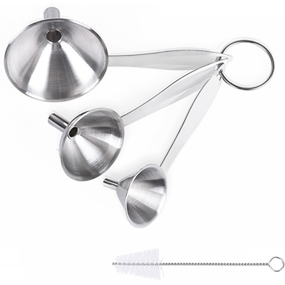 ALVIOR Entonnoir Cuisine - Acier Inoxydable 3 Pièces - Pour Huiles Essentielles Liquides Épices Poudres - Adapté Bouteilles Jars Flacons - Lot De 3 - Publicité ALVIOR Entonnoir Cuisine - Acier Inoxydable 3 Pièces - Pour Huiles Essentielles Liquides Épices Poudres - Adapté Bouteilles Jars Flacons - Lot De 3 - Publicité