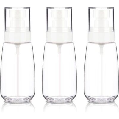 KOMIRO Lot De 3 Petits Vaporisateurs De Voyage 100 Ml, Vaporisateurs De Voyage Vides, Mini Vaporisateurs En Plastique À Brume Fine - Publicité KOMIRO Lot De 3 Petits Vaporisateurs De Voyage 100 Ml, Vaporisateurs De Voyage Vides, Mini Vaporisateurs En Plastique À Brume Fine - Publicité