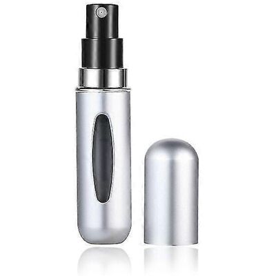 YUDO Flacon Vaporisateur Portable De Voyage Rechargeable Avec Pompe À Remplissage Par Le Bas (5 Ml, 6 Ml, 8 Ml) - Récipient Cosmétique Vide - Flacon Atomiseur-8ml-silver - Publicité YUDO Flacon Vaporisateur Portable De Voyage Rechargeable Avec Pompe À Remplissage Par Le Bas (5 Ml, 6 Ml, 8 Ml) - Récipient Cosmétique Vide - Flacon Atomiseur-8ml-silver - Publicité