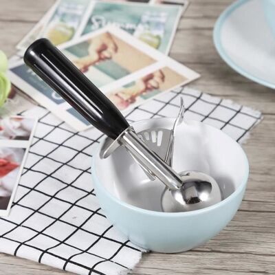 Cellfast Zerone Cuillère À Fruits Cuillère À Crème Glacée Aux Fruits En Acier Inoxydable Pratique Avec Outil De Cuisine À Poignée En - Publicité Cellfast Zerone Cuillère À Fruits Cuillère À Crème Glacée Aux Fruits En Acier Inoxydable Pratique Avec Outil De Cuisine À Poignée En - Publicité