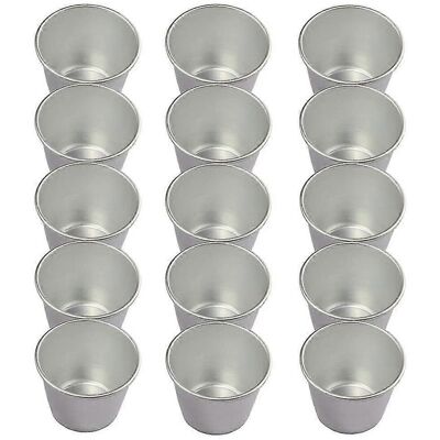 YUDO Lot De 15 Moules À Pudding, Moules Antiadhésifs Pour Tartelettes Aux Œufs, Moules Robustes Pour La Préparation De Desserts Et De Tartelettes Salées. Publicité YUDO Lot De 15 Moules À Pudding, Moules Antiadhésifs Pour Tartelettes Aux Œufs, Moules Robustes Pour La Préparation De Desserts Et De Tartelettes Salées. Publicité