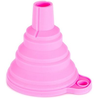 Entonnoir Pliable En Silicone Compatible Avec Les Bouteilles D'Eau, Rose, 1 Pièce.-aquaforge - Publicité Entonnoir Pliable En Silicone Compatible Avec Les Bouteilles D'Eau, Rose, 1 Pièce.-aquaforge - Publicité