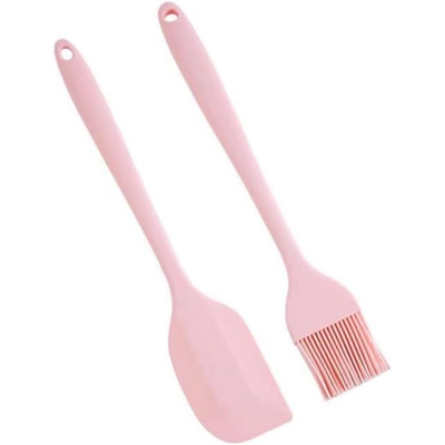 KAJFJAD Ensemble De Pinceaux À Badigeonner Professionnels - Manche Long Résistant À La Chaleur Pour Griller Et Cuire Au Four, 2 Pièces, Rose - Publicité KAJFJAD Ensemble De Pinceaux À Badigeonner Professionnels - Manche Long Résistant À La Chaleur Pour Griller Et Cuire Au Four, 2 Pièces, Rose - Publicité