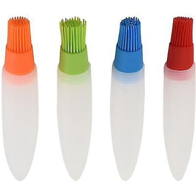LISATR Lot De 4 Goupillons En Silicone Pour Biberons - Publicité LISATR Lot De 4 Goupillons En Silicone Pour Biberons - Publicité