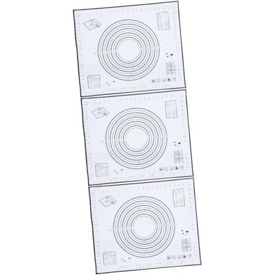 GRASSLIN Ciieeo 3 Pcs Tapis De Cuisson En Silicone Table De Pâte Tapis De Pâtisserie Tapis De Cuisson Extra Épais Tapis De Gâteau Épaissi Moules De Cuisson Pour Four De Gâteau'itempackagequantity'- - Publicité GRASSLIN Ciieeo 3 Pcs Tapis De Cuisson En Silicone Table De Pâte Tapis De Pâtisserie Tapis De Cuisson Extra Épais Tapis De Gâteau Épaissi Moules De Cuisson Pour Four De Gâteau'itempackagequantity'- - Publicité