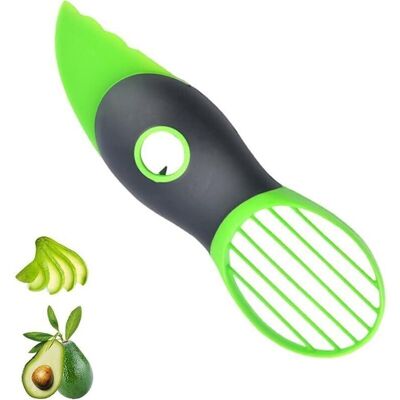 OEM Trancheur D'Avocat 3 En 1 - Éplucheur De Fruits Au Beurre De Karité, Séparateur De Pulpe, Couteau En Plastique, Outils De Légumes De Cuisine, Gadget De Cuisine-crezuo - Publicité OEM Trancheur D'Avocat 3 En 1 - Éplucheur De Fruits Au Beurre De Karité, Séparateur De Pulpe, Couteau En Plastique, Outils De Légumes De Cuisine, Gadget De Cuisine-crezuo - Publicité