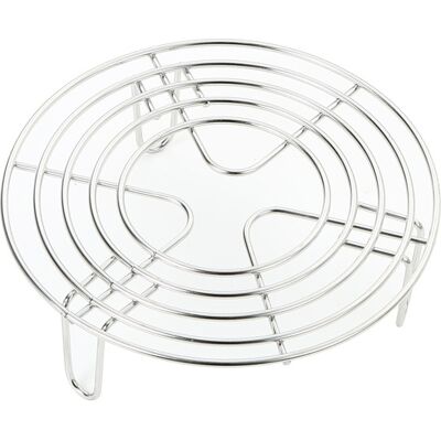 Generic Grille De Cuisson En Acier Inoxydable, Support De Cuisson À Vapeur Rond Pour Casseroles, Grilles De Refroidissement, Grille À Gâteau Pour La Cuisson - Publicité Generic Grille De Cuisson En Acier Inoxydable, Support De Cuisson À Vapeur Rond Pour Casseroles, Grilles De Refroidissement, Grille À Gâteau Pour La Cuisson - Publicité