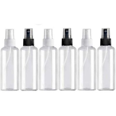 ENLENK 6pcs 100ml Flacon Vaporisateur, Bouteille De Voyage Vide Plastique Réutilisables Transparent Atomiseur De Poche, Bouteilles De Pulvérisation, Spray Sous-bouteilles De Cosmétiques - Publicité ENLENK 6pcs 100ml Flacon Vaporisateur, Bouteille De Voyage Vide Plastique Réutilisables Transparent Atomiseur De Poche, Bouteilles De Pulvérisation, Spray Sous-bouteilles De Cosmétiques - Publicité