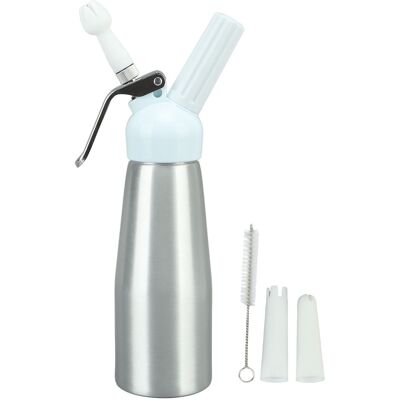 WEYTOLL Distributeur De Crème Fouettée Professionnelle En Acier Inoxydable, 500ml, Fabricant De Fouet - Publicité WEYTOLL Distributeur De Crème Fouettée Professionnelle En Acier Inoxydable, 500ml, Fabricant De Fouet - Publicité