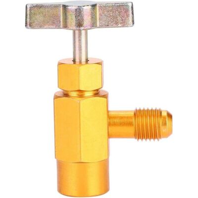 Melissa 1/4"adaptateur De Filetage Sae R-134a R-134 Ac Robinet De Réfrigérant Peut Distributeur Outil De Valve 1/2" Filetage Acme - Publicité Melissa 1/4"adaptateur De Filetage Sae R-134a R-134 Ac Robinet De Réfrigérant Peut Distributeur Outil De Valve 1/2" Filetage Acme - Publicité