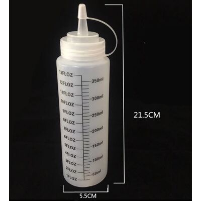 MCKENSA Lot De 6 Flacons Souples De 350 Ml Pour Condiments Et Vinaigrettes - Distributeur De Condiments - Accessoires De Cuisine - Publicité MCKENSA Lot De 6 Flacons Souples De 350 Ml Pour Condiments Et Vinaigrettes - Distributeur De Condiments - Accessoires De Cuisine - Publicité