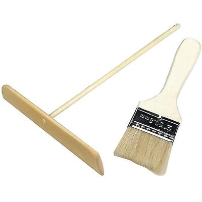 YUDO 2 Raclettes À Crêpes, Brosse En Laine - Publicité YUDO 2 Raclettes À Crêpes, Brosse En Laine - Publicité