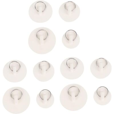 PUNNYB Lot De 12 Bouchons De Vidange Pour Évier Et Baignoire - Publicité PUNNYB Lot De 12 Bouchons De Vidange Pour Évier Et Baignoire - Publicité