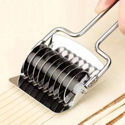 ENLENK Lot De 2 Machine À Pâtes Manu, Rouleau De Roue À Pâtisserie En Acier Inoxydable Coupeur De Pâte De Nouilles Grattoir De Gâteau De Rouleau De Pizza Pour Fabriquer Nouilles Pâtes Spaghettis Rouleau - Publicité ENLENK Lot De 2 Machine À Pâtes Manu, Rouleau De Roue À Pâtisserie En Acier Inoxydable Coupeur De Pâte De Nouilles Grattoir De Gâteau De Rouleau De Pizza Pour Fabriquer Nouilles Pâtes Spaghettis Rouleau - Publicité
