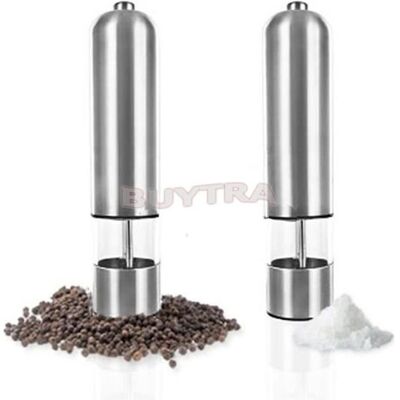 Cellfast Moulin Électrique - Inox - 22,5 Cm - Pour Poivre Et Épices - Couleur Gris - Adulte - Publicité Cellfast Moulin Électrique - Inox - 22,5 Cm - Pour Poivre Et Épices - Couleur Gris - Adulte - Publicité