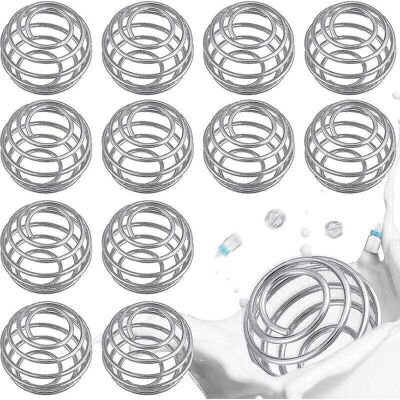 IRISFR 12 Pièces Mélangeur Mélange Boule Fil Fouet Acier Inoxydable Shaker Boule 30mm Boule Mélange Boule - Publicité IRISFR 12 Pièces Mélangeur Mélange Boule Fil Fouet Acier Inoxydable Shaker Boule 30mm Boule Mélange Boule - Publicité