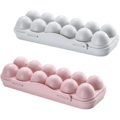 SANS MARQUE 12 Grilles Boîte De Rangement Des Oeufs Avec Couvercle 2 Pièces 12 Grille Boite Oeuf Boîte À Oeufs En Pp Plateau À Œufs Support À Œufs Pour 12 Œufs Conteneur De Stockage D'Oeufs - Publicité SANS MARQUE 12 Grilles Boîte De Rangement Des Oeufs Avec Couvercle 2 Pièces 12 Grille Boite Oeuf Boîte À Oeufs En Pp Plateau À Œufs Support À Œufs Pour 12 Œufs Conteneur De Stockage D'Oeufs - Publicité