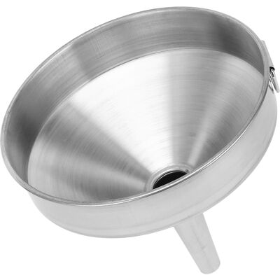 MCKENSA Entonnoir De Cuisine Épais En Acier Inoxydable Pour Le Transfert D'Ingrédients Liquides Ou Secs, 15 Cm - Publicité MCKENSA Entonnoir De Cuisine Épais En Acier Inoxydable Pour Le Transfert D'Ingrédients Liquides Ou Secs, 15 Cm - Publicité