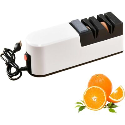 Melissa Houhence – Aiguiseur De Couteaux Professionnel – Affûtage Rapide En 30 Secondes – Pour Tous Types De Couteaux – Plastique Abs Durable - Publicité Melissa Houhence – Aiguiseur De Couteaux Professionnel – Affûtage Rapide En 30 Secondes – Pour Tous Types De Couteaux – Plastique Abs Durable - Publicité