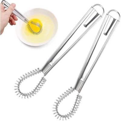 Cellfast Batteur À Œufs Manuel - Cuisine - Acier Inoxydable - 2 Pcs - Durable - Ajustable - Publicité Cellfast Batteur À Œufs Manuel - Cuisine - Acier Inoxydable - 2 Pcs - Durable - Ajustable - Publicité