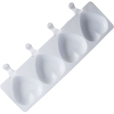 Cellfast Moule À Glace - Noname - 4 Cavités - Silicone Alimentaire - Réutilisable - Facile À Démouler - Publicité Cellfast Moule À Glace - Noname - 4 Cavités - Silicone Alimentaire - Réutilisable - Facile À Démouler - Publicité