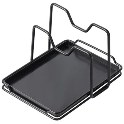 OEM Égouttoir À Riz Avec Siège Intégré, Support Cuillères, Porte-baguettes, Couvercle Fer, Planche À Découper (noir) - Publicité OEM Égouttoir À Riz Avec Siège Intégré, Support Cuillères, Porte-baguettes, Couvercle Fer, Planche À Découper (noir) - Publicité
