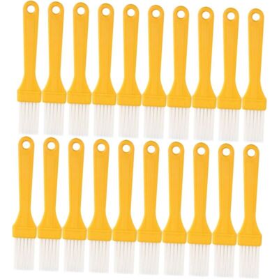 IRISFR Imikeya 20pièces Brosse À Huile Plastique Pour Barbecue Et Cuisine Ustensile De Cuisine Pour Nouilles Grillées Et Marinades - Publicité IRISFR Imikeya 20pièces Brosse À Huile Plastique Pour Barbecue Et Cuisine Ustensile De Cuisine Pour Nouilles Grillées Et Marinades - Publicité