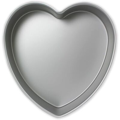GRASSLIN 1 Moule À Gâteau Cœur, Aluminium Anodisé 203x51mm, Parois Lisses, Pâtisserie Professionnelle - Publicité GRASSLIN 1 Moule À Gâteau Cœur, Aluminium Anodisé 203x51mm, Parois Lisses, Pâtisserie Professionnelle - Publicité