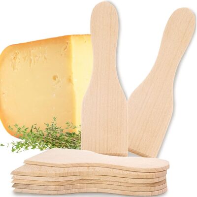 OEM 8 Spatule,grattoir,sous-verre,hêtre,13cm,4cm,poêle À Raclette - Publicité OEM 8 Spatule,grattoir,sous-verre,hêtre,13cm,4cm,poêle À Raclette - Publicité