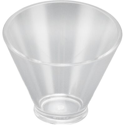 MCKENSA Saladier En Acrylique Incliné, Fond Antidérapant, Petit Format (350 Ml), Idéal Pour Mélanger Les Salades, Les Pâtes Et Les Sauces Aux Fruits. Publicité MCKENSA Saladier En Acrylique Incliné, Fond Antidérapant, Petit Format (350 Ml), Idéal Pour Mélanger Les Salades, Les Pâtes Et Les Sauces Aux Fruits. Publicité