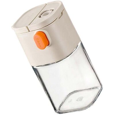RDTD Pots À Épices En Verre Transparent Réglables, Doseur Quantitatif Pour Cuisson, Bouteille D'Assaisonnement Pratique. Publicité RDTD Pots À Épices En Verre Transparent Réglables, Doseur Quantitatif Pour Cuisson, Bouteille D'Assaisonnement Pratique. Publicité